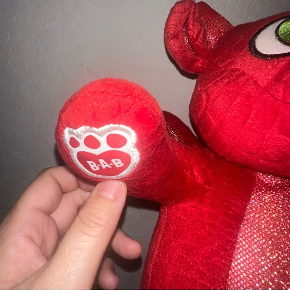 Build A Bear Magic Quest Red Dragon Ellie Plush Great Wolf Lodge Exclusive Plush - Picture 5 of 10